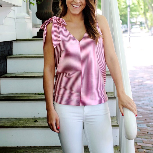 Vineyard Vines Striped Blouse - Picture 1 of 4